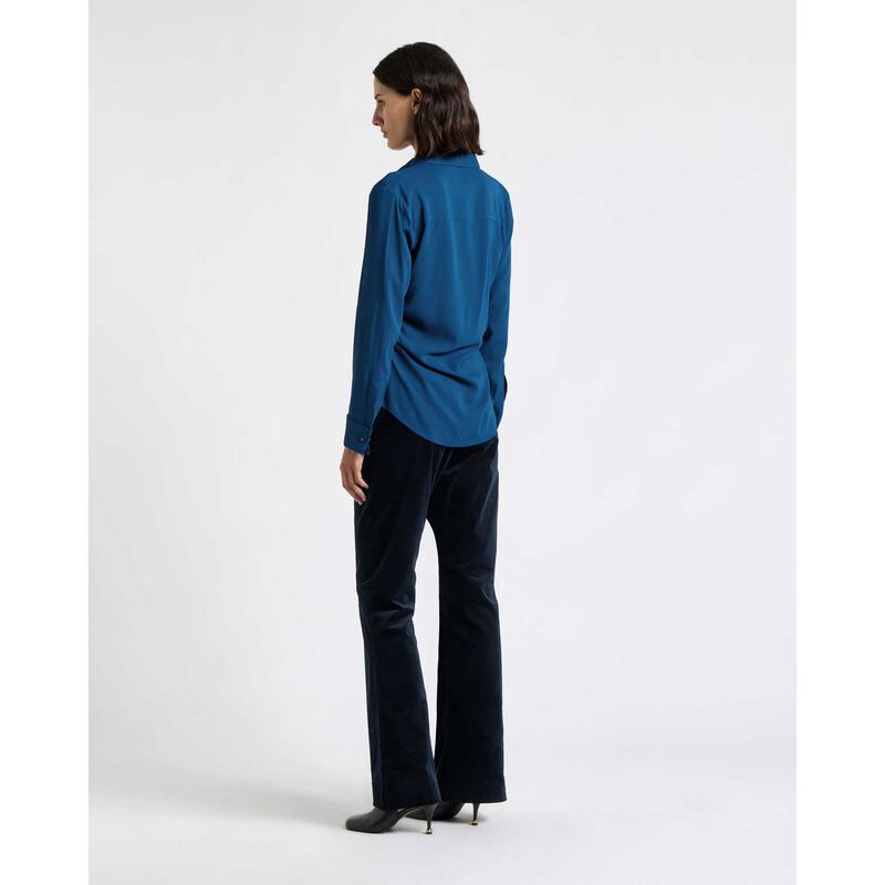 Cue Soft Viscose Ruched Shirt image number 1